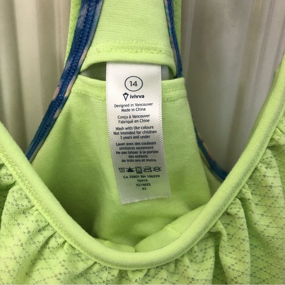 Ivivva by Lululemon girl’s Double Dutch tank top - Picture 9 of 9